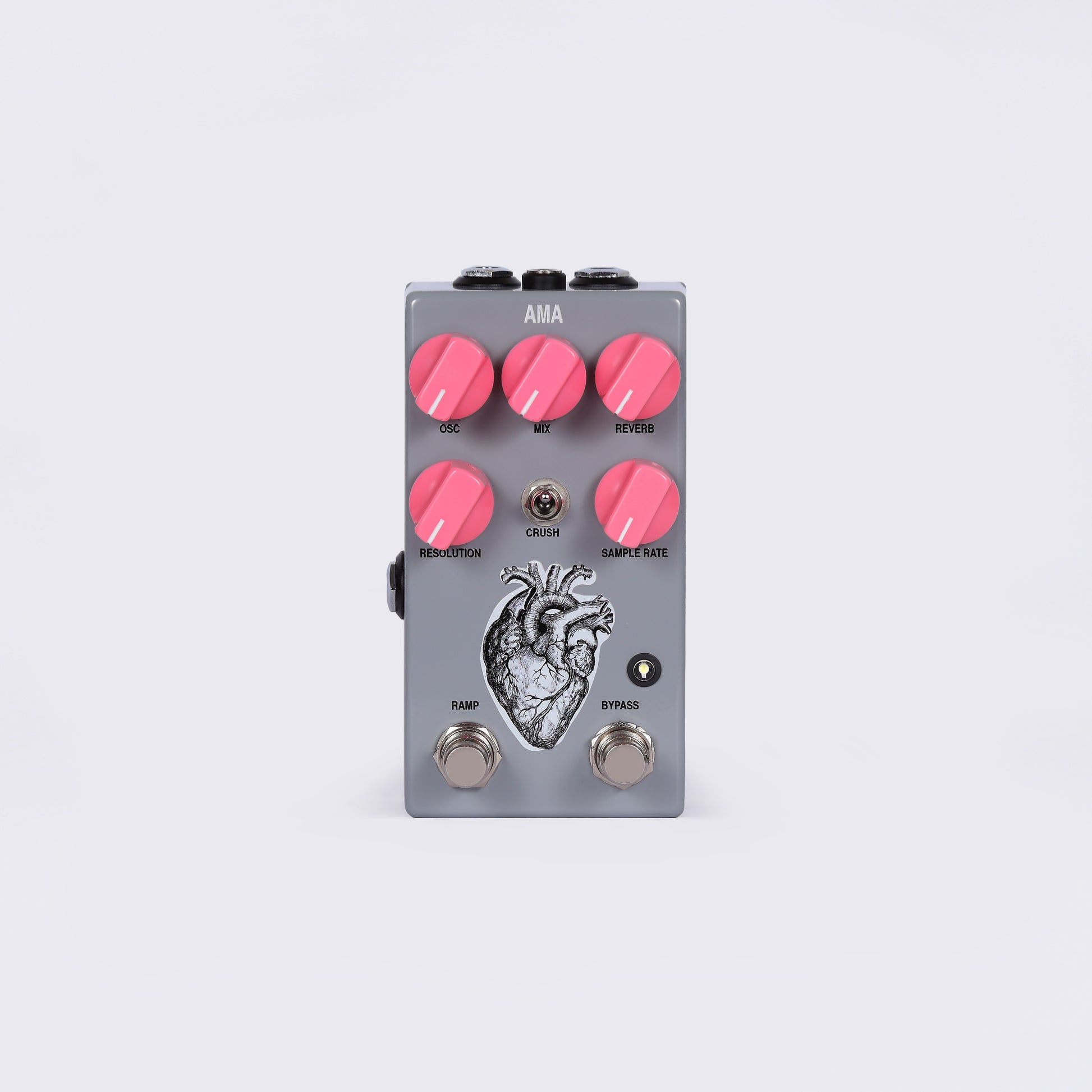 ama pedal AMA (reverb w/ oscillator + bit crusher) V.2