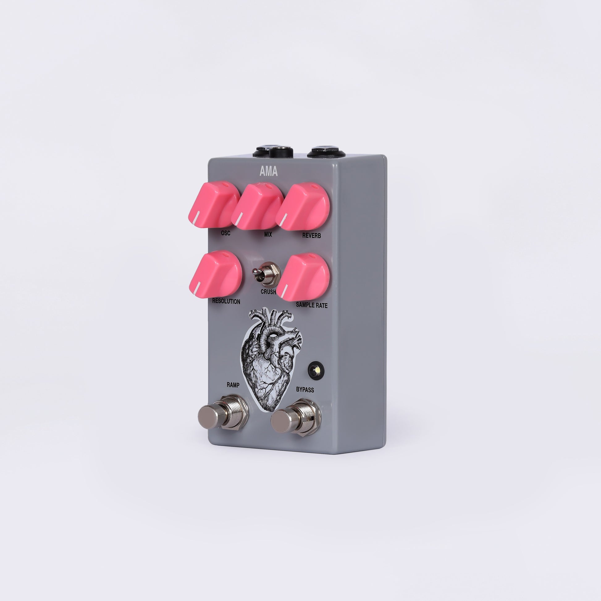 ac noises pedals AMA (reverb w/ oscillator + bit crusher) V.2