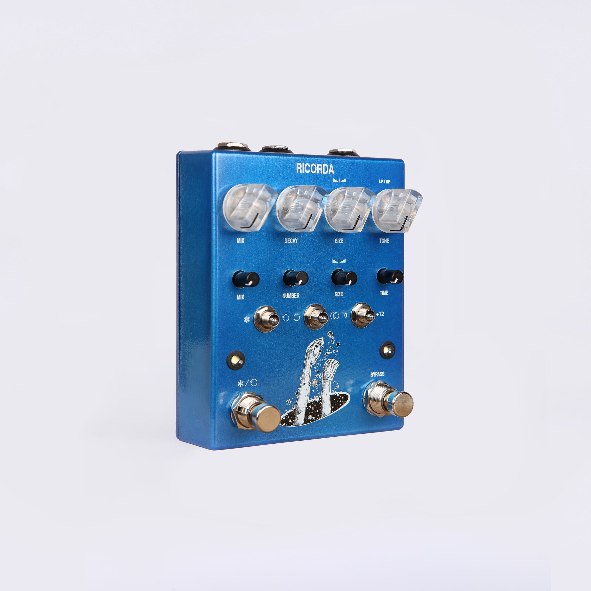 ac noises pedals RICORDA (stereo granular reverb + freeze/loop)
