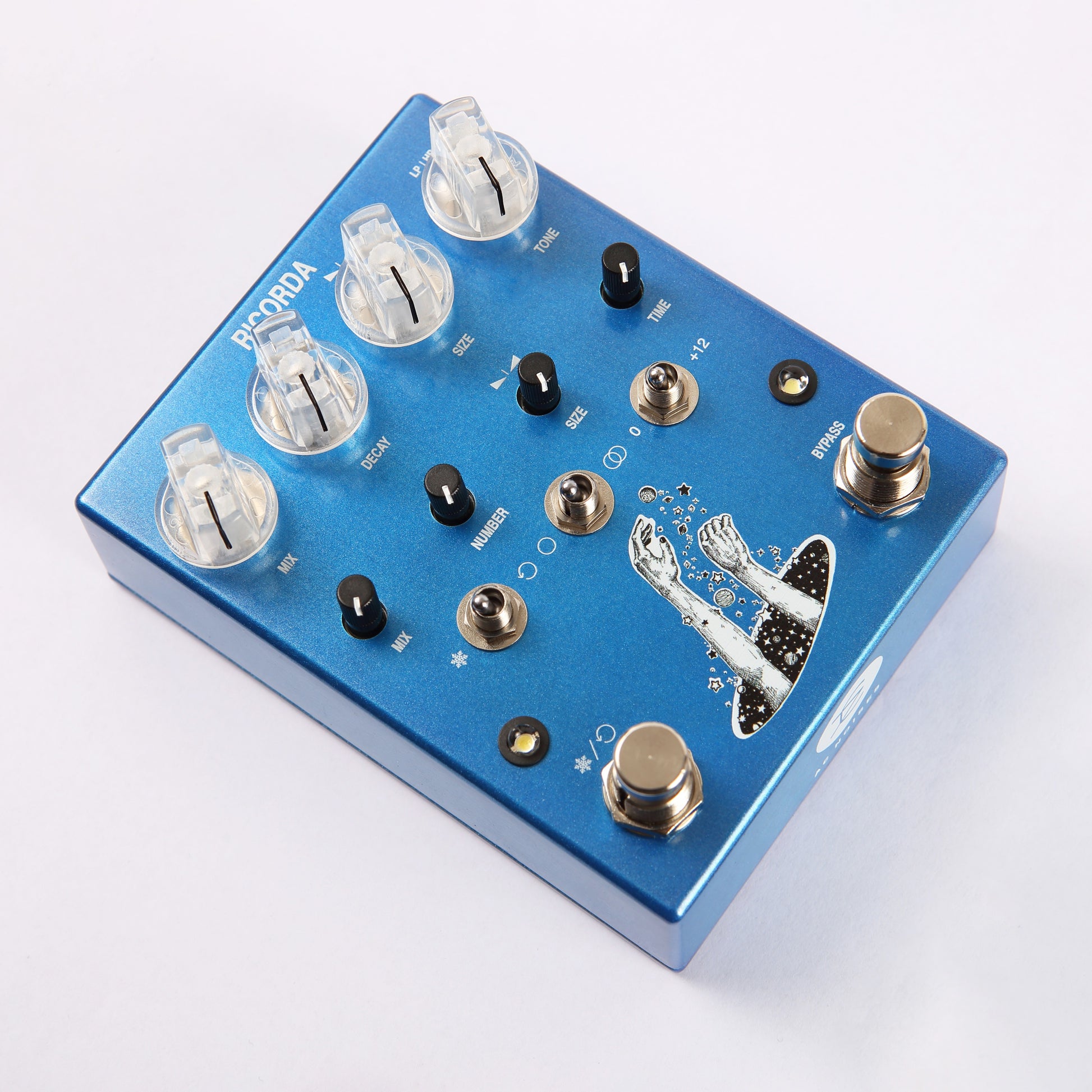 ac noises pedals RICORDA (stereo granular reverb + freeze/loop)